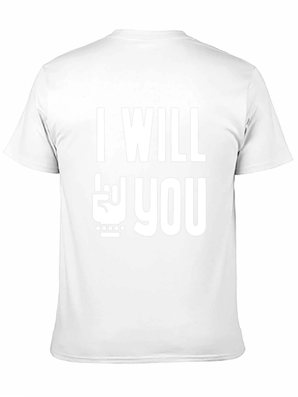 I Will Rock You Black T-Shirt