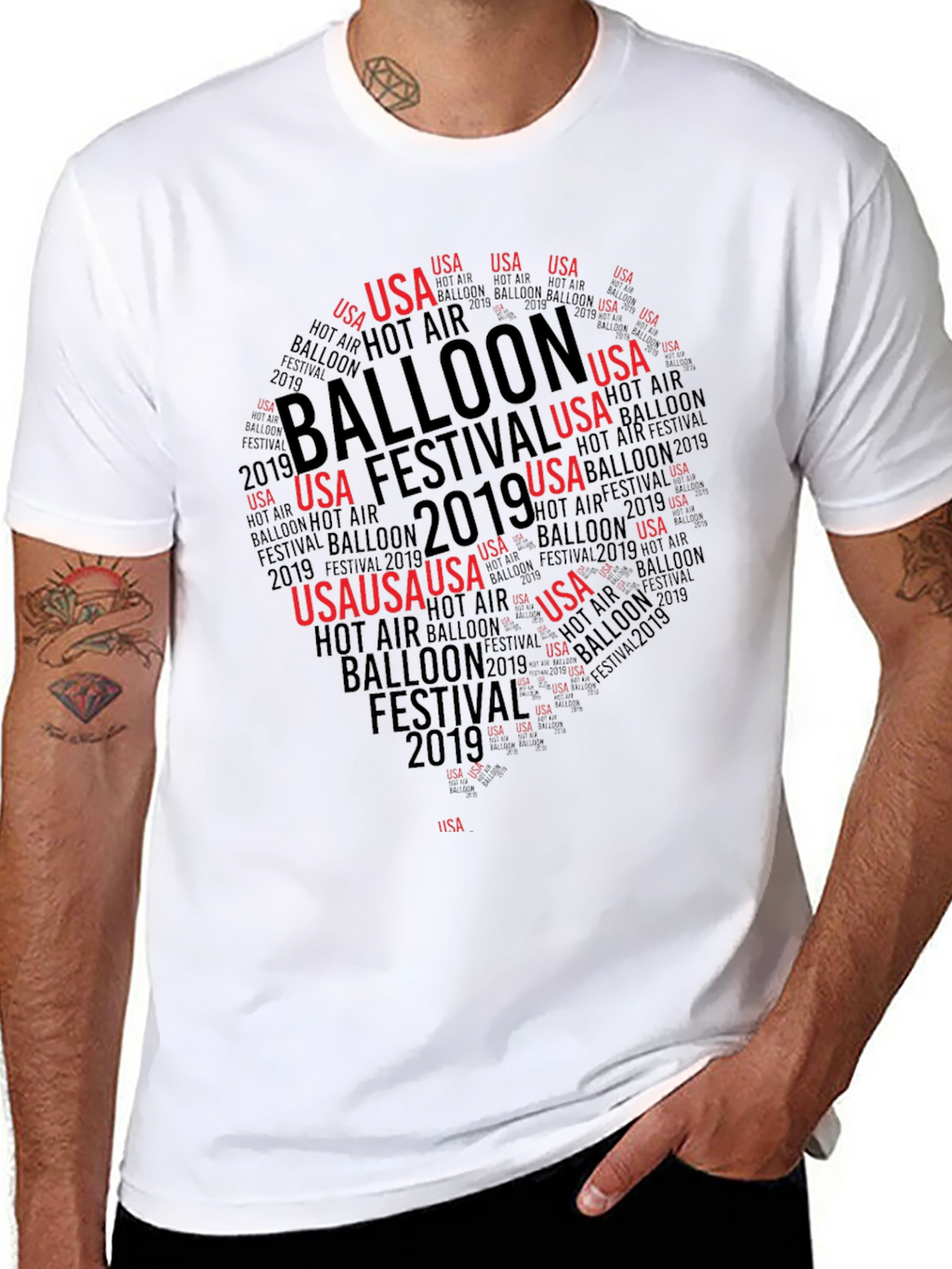USA Balloon Festival 2019 Graphic T-Shirt