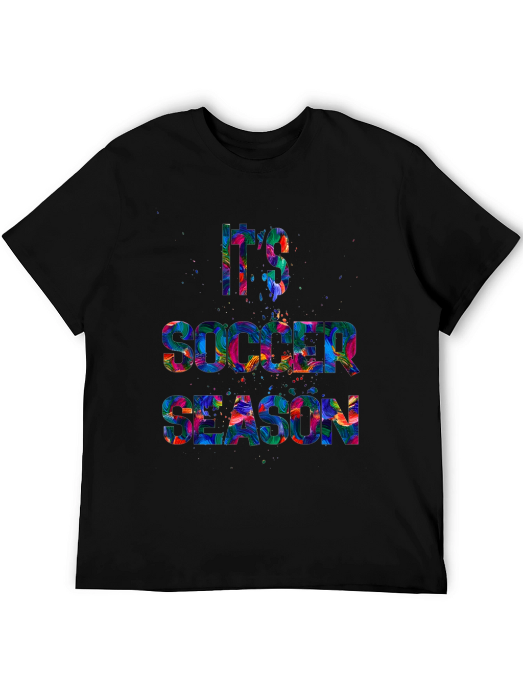 Its Soccer Season Graphic Tee - Vibrant Design