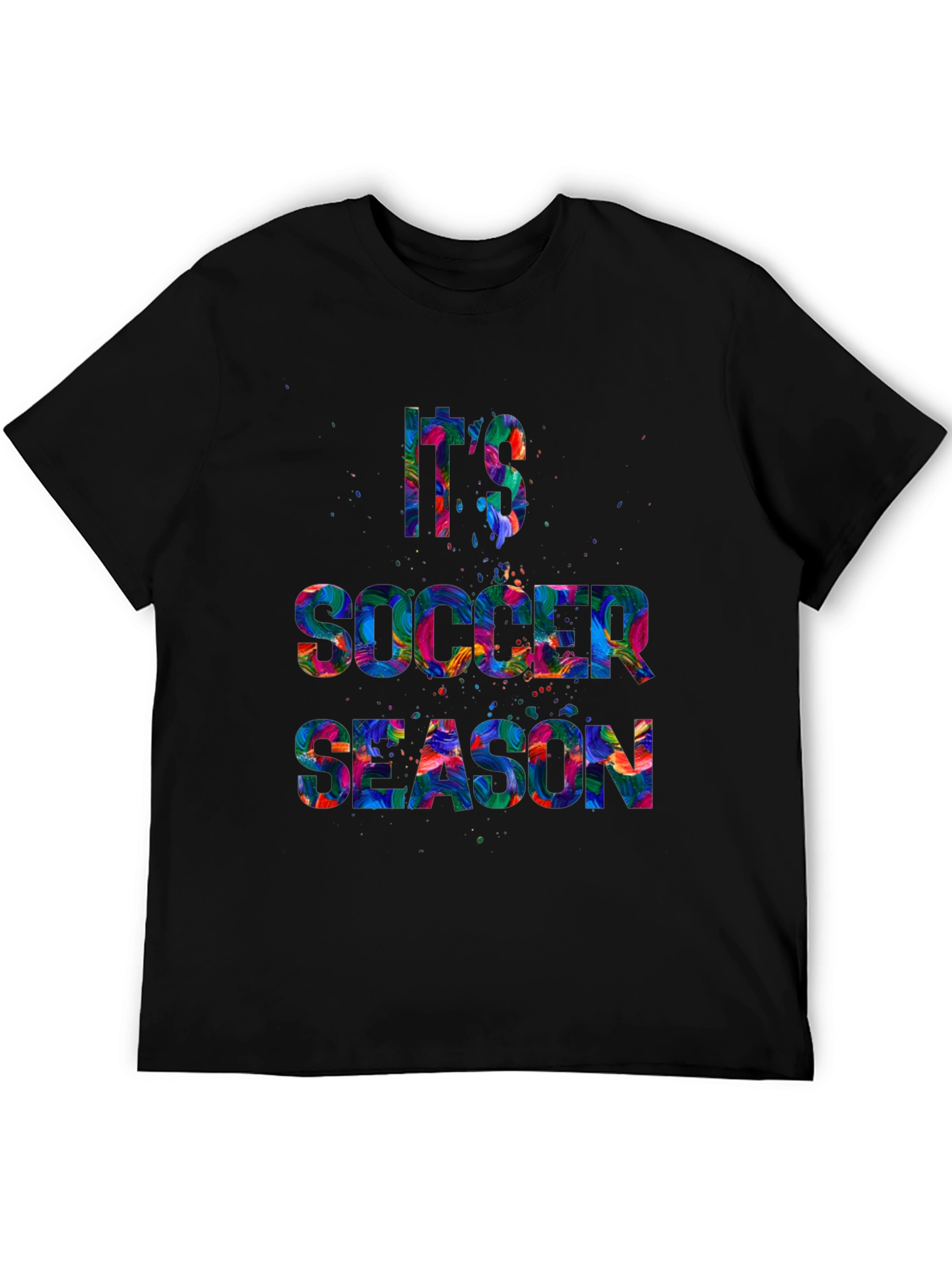 Its Soccer Season Graphic Tee - Vibrant Design