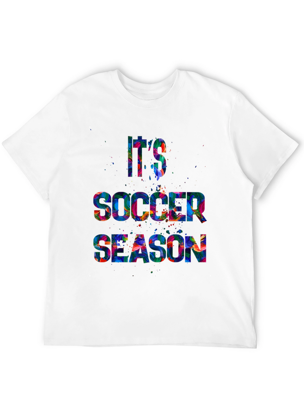 Its Soccer Season Graphic Tee - Vibrant Design
