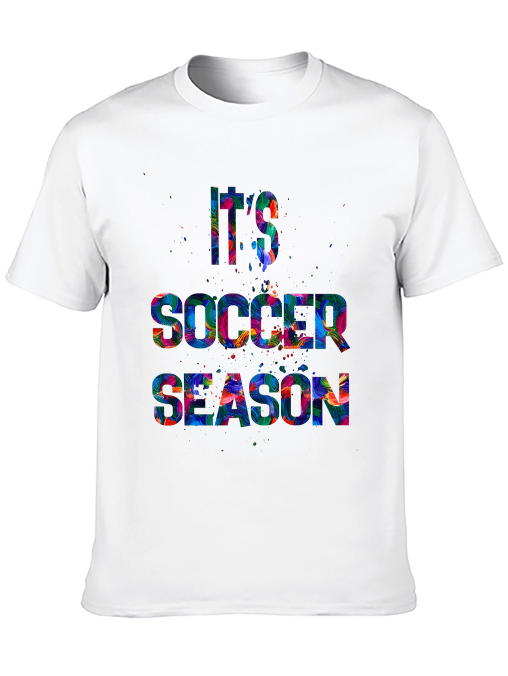 Its Soccer Season Graphic Tee - Vibrant Design