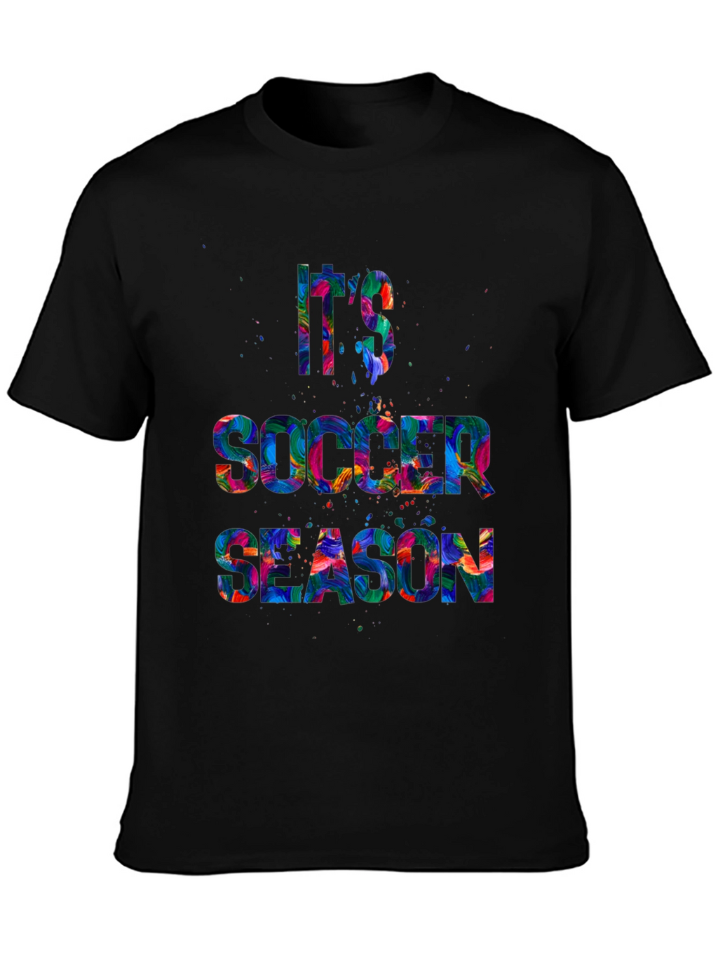 Its Soccer Season Graphic Tee - Vibrant Design