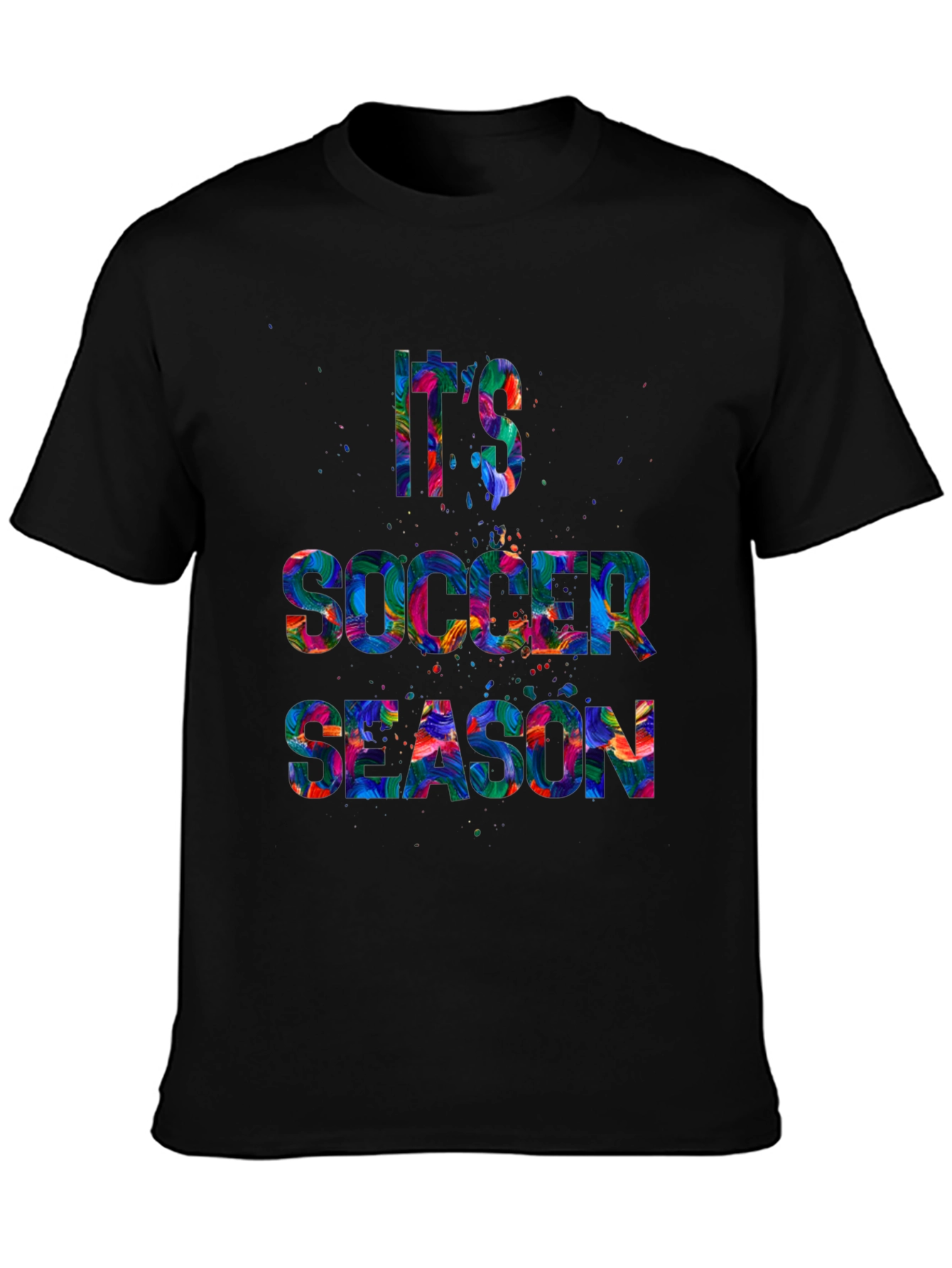 Its Soccer Season Graphic Tee - Vibrant Design