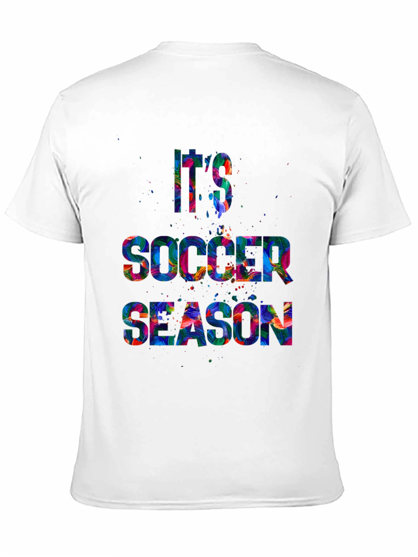 Its Soccer Season Graphic Tee - Vibrant Design