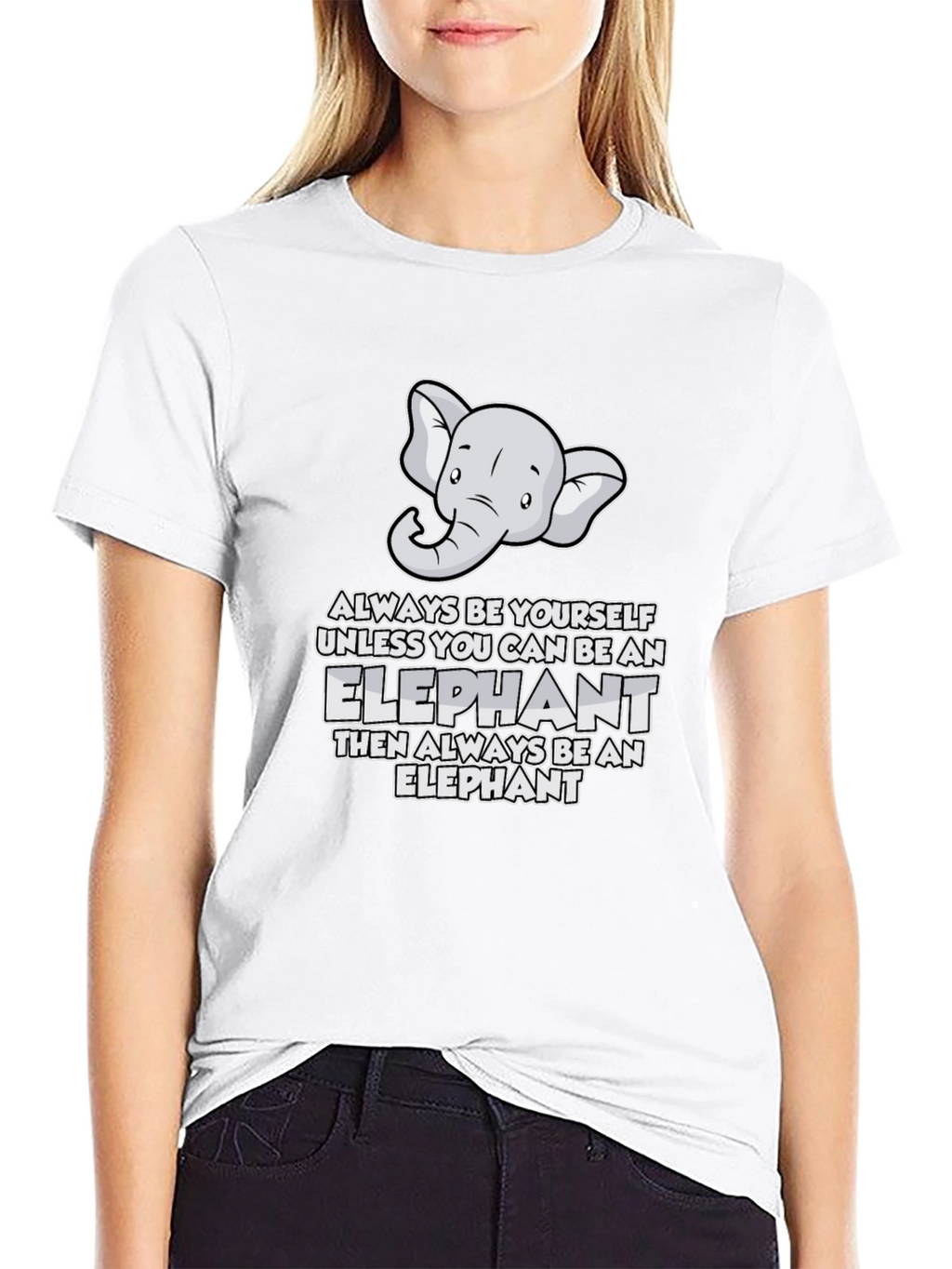 Be An Elephant Graphic Tee