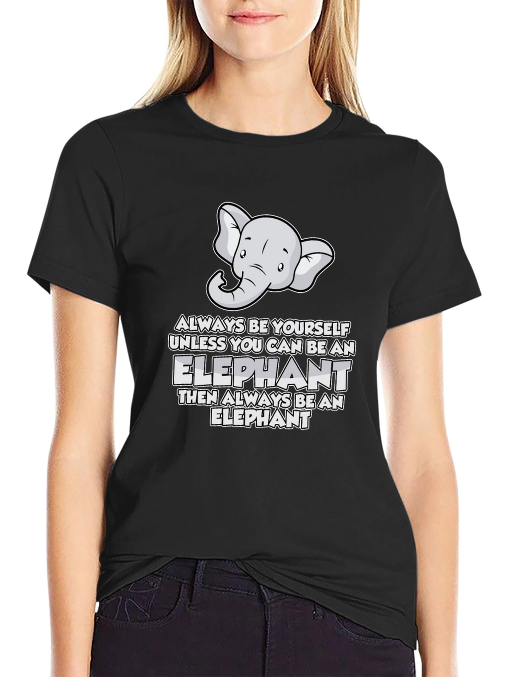 Be An Elephant Graphic Tee