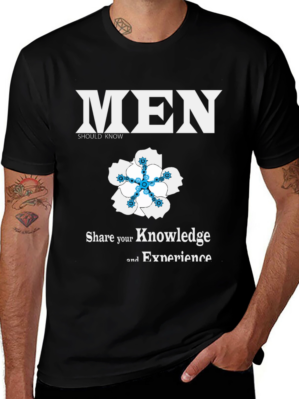 Men Should Know T-Shirt - Share Knowledge & Experience