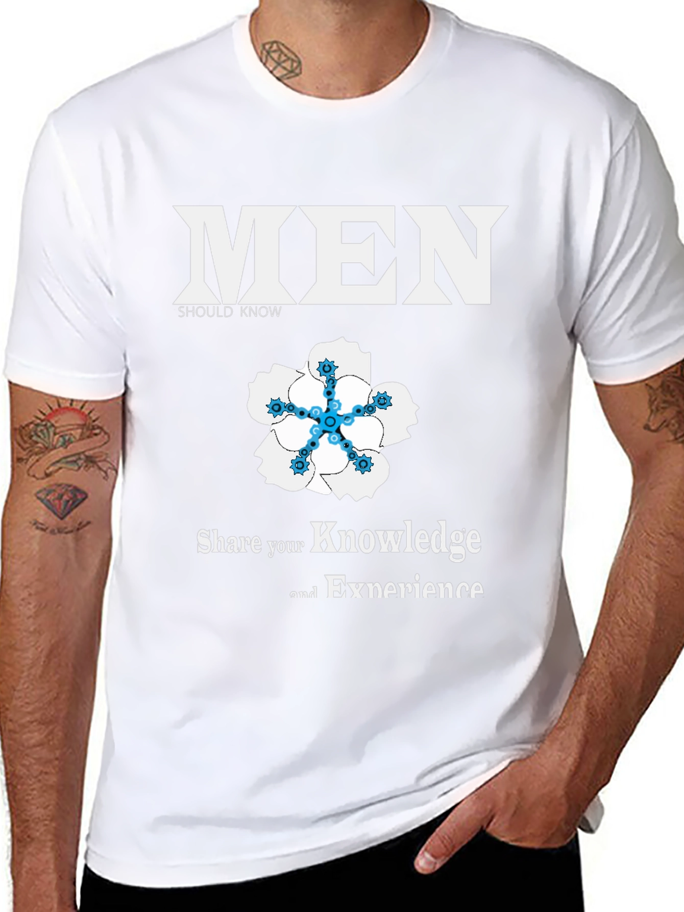 Men Should Know T-Shirt - Share Knowledge & Experience
