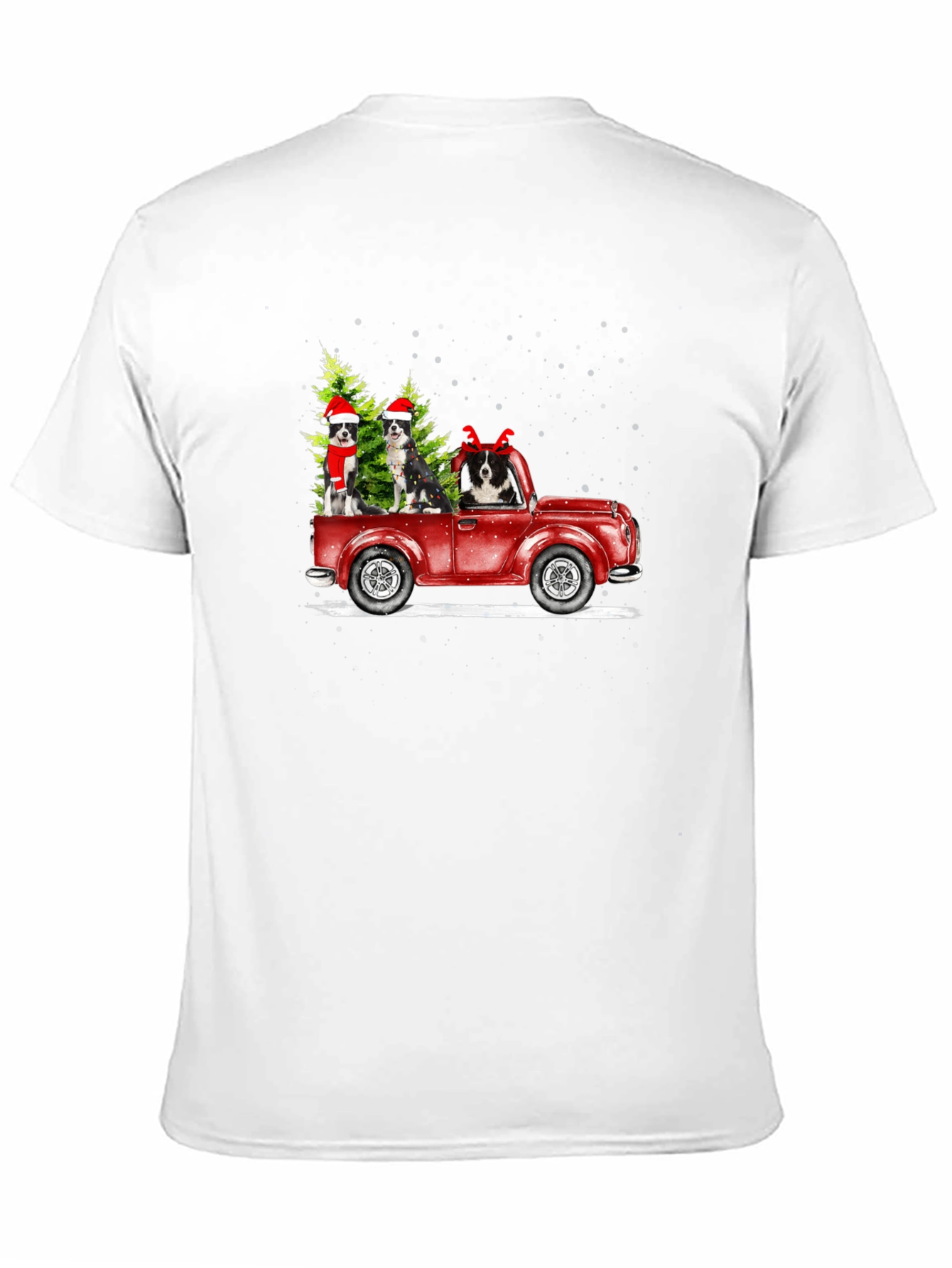 Holiday Dogs in Truck T-Shirt