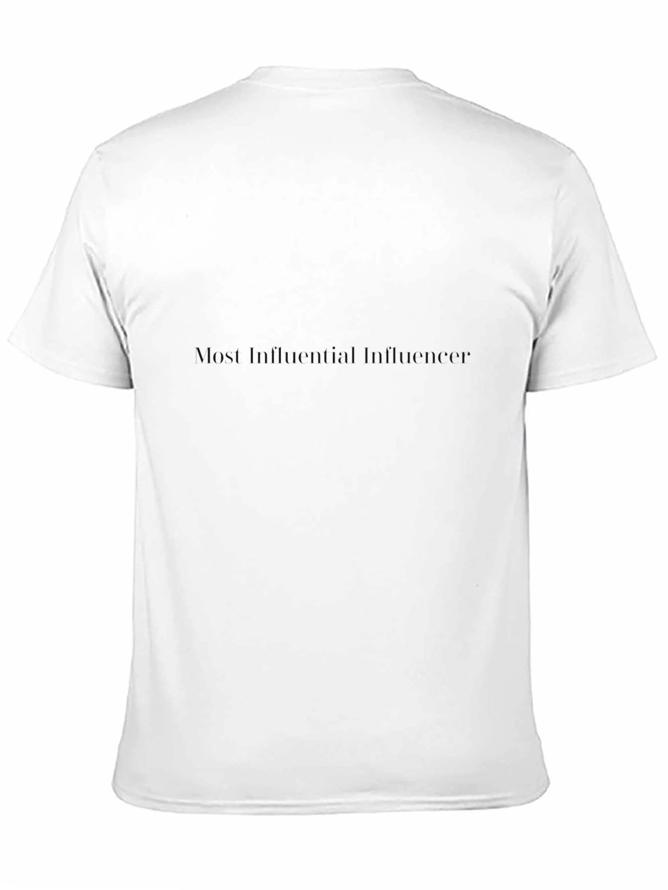 Classic Black Crew Neck T-Shirt