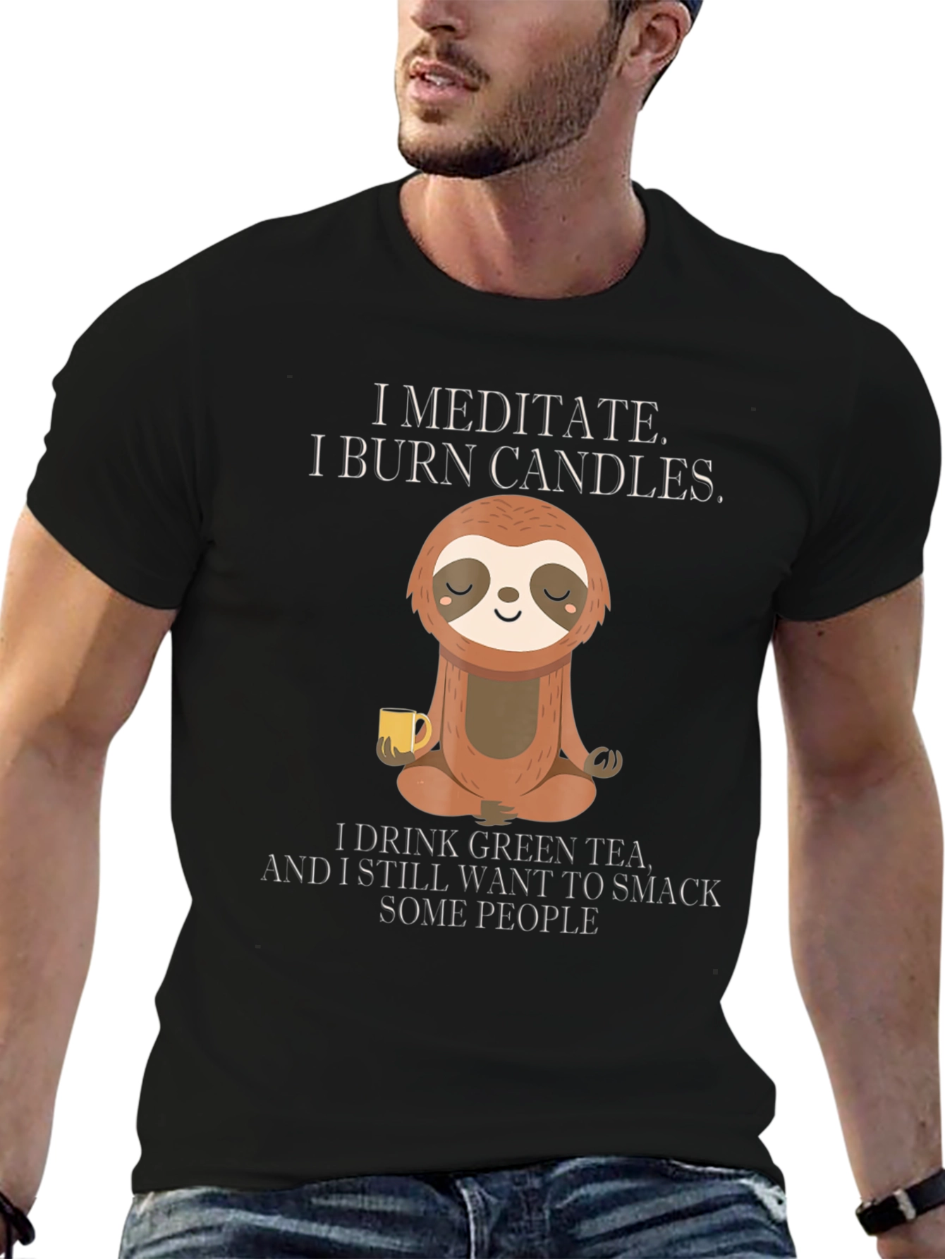 Meditating Sloth T-Shirt