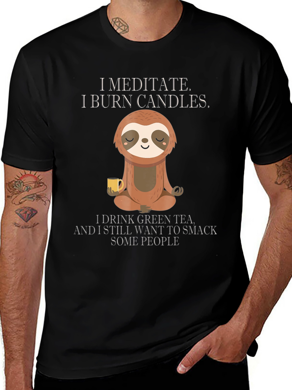 Meditating Sloth T-Shirt