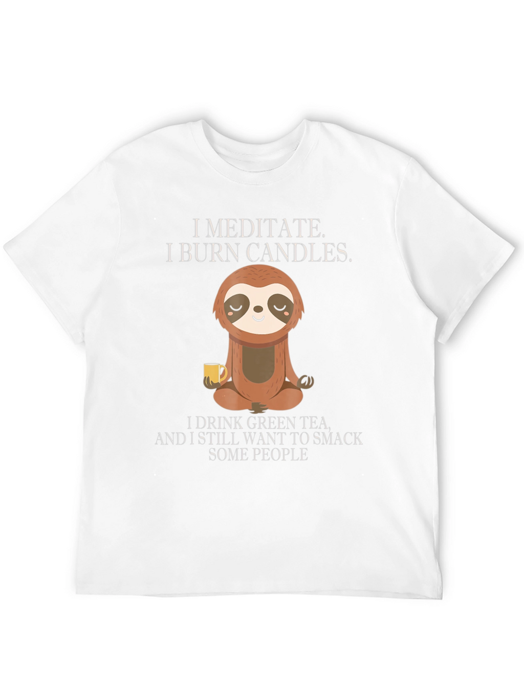 Meditating Sloth T-Shirt