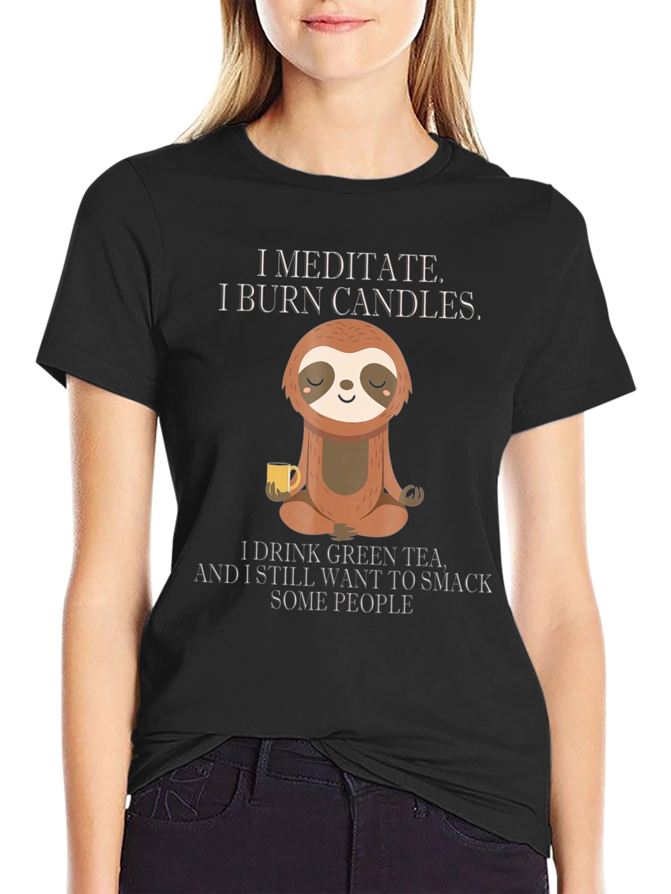 Meditating Sloth T-Shirt