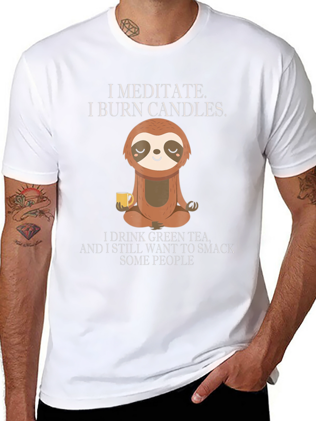 Meditating Sloth T-Shirt