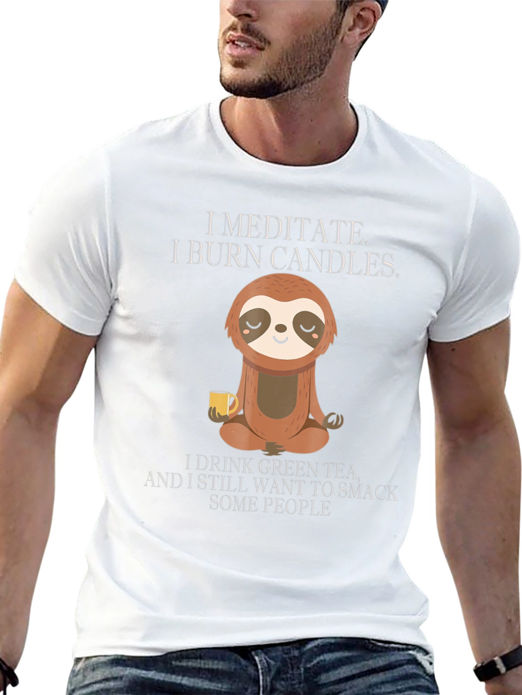 Meditating Sloth T-Shirt