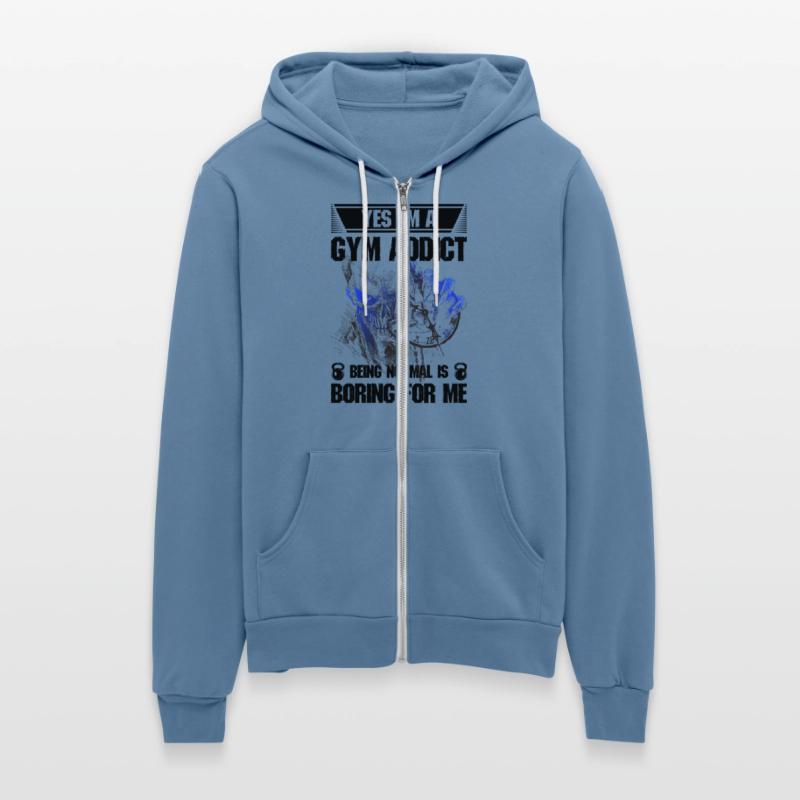 yes i'm a gym addict being normal is boring for me