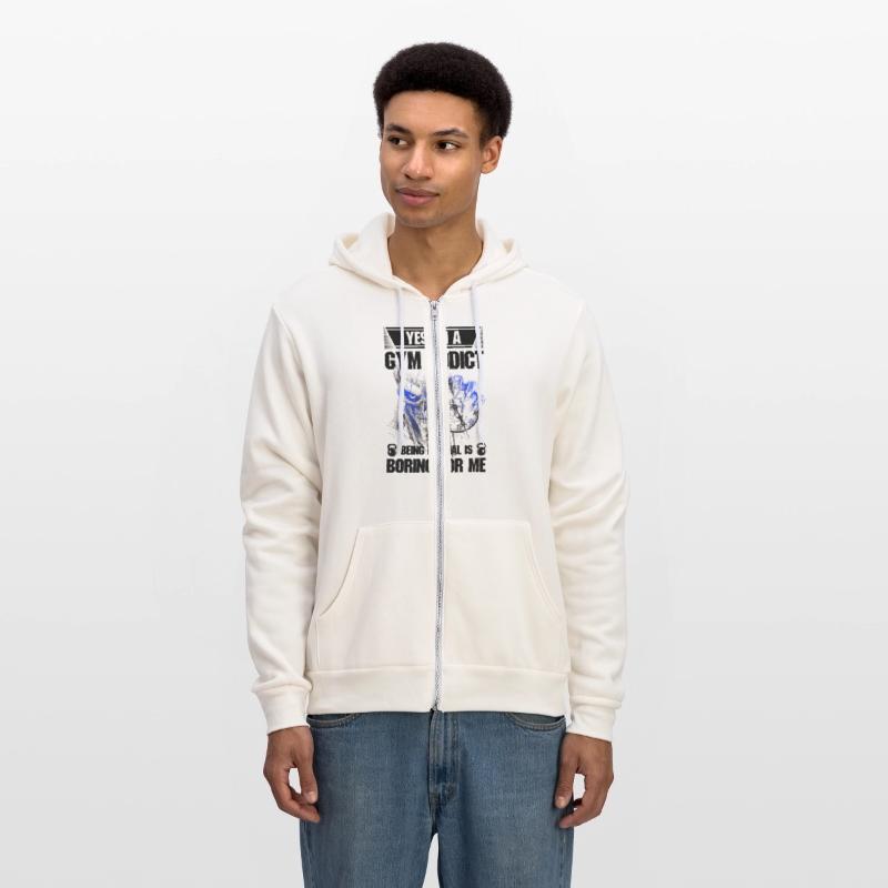 yes i'm a gym addict being normal is boring for me