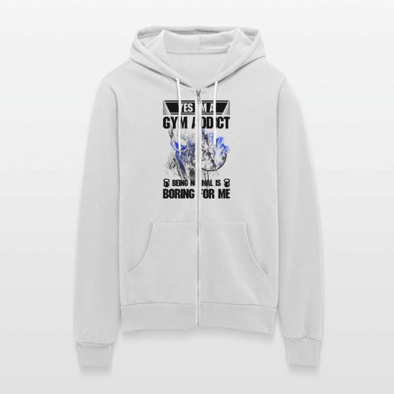 yes i'm a gym addict being normal is boring for me