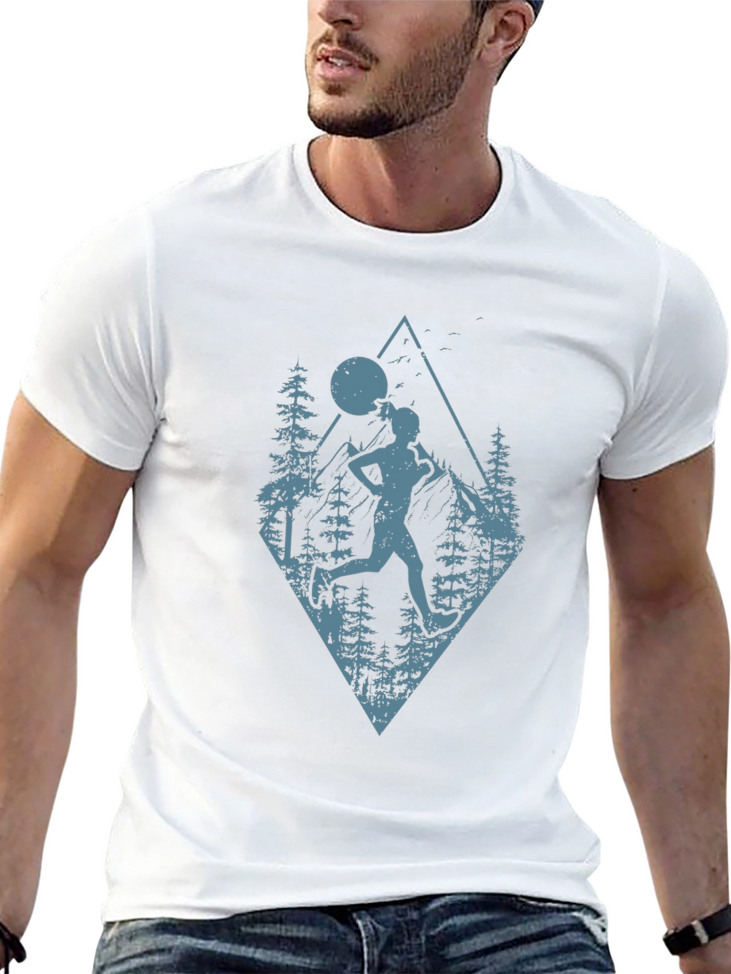 Trail Running T-Shirt - Outdoor Adventure Tee