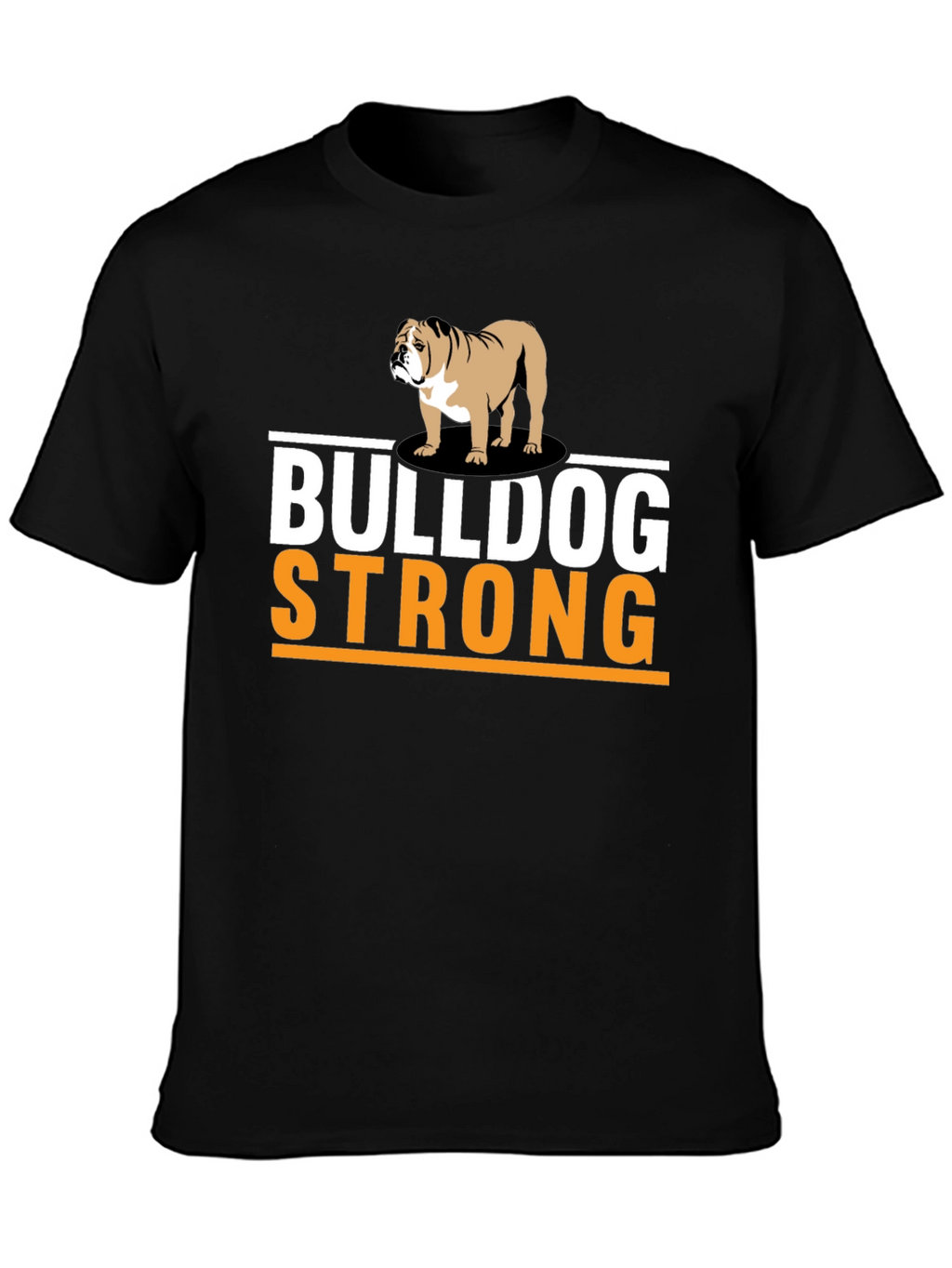 Bulldog Strong Graphic T-Shirt