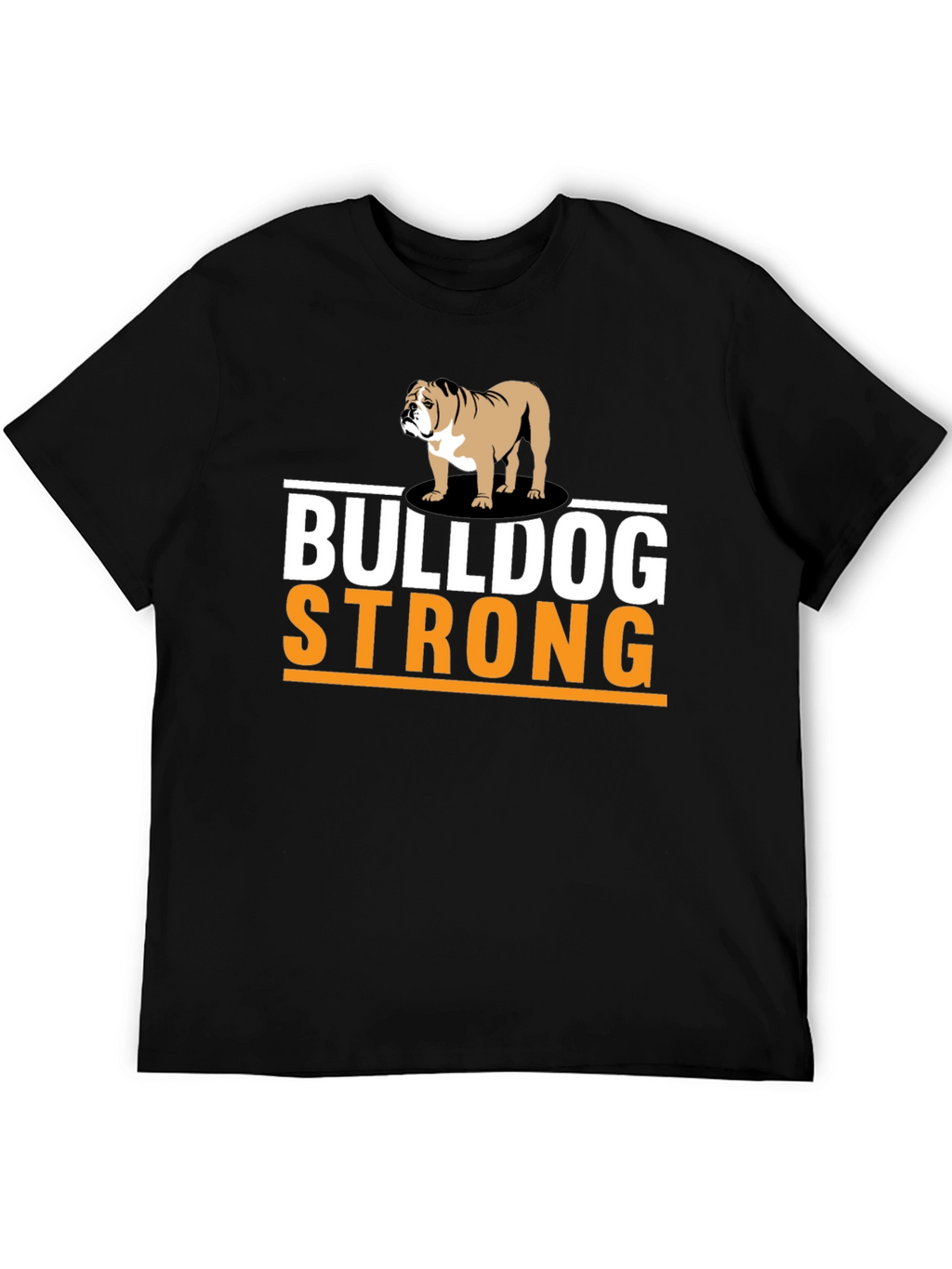 Bulldog Strong Graphic T-Shirt
