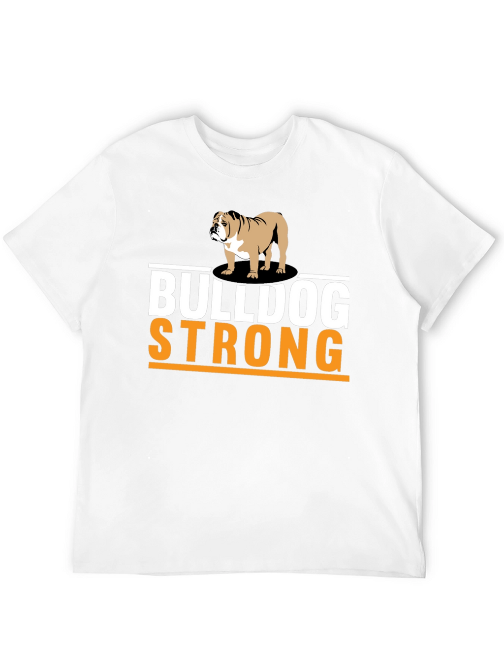 Bulldog Strong Graphic T-Shirt