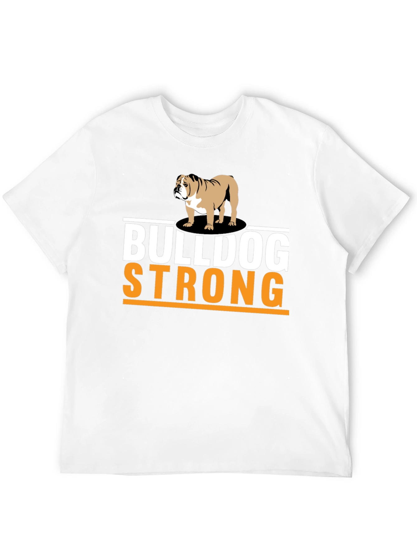 Bulldog Strong Graphic T-Shirt