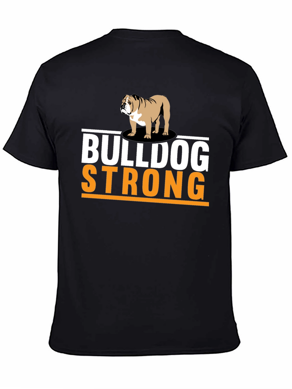 Bulldog Strong Graphic T-Shirt