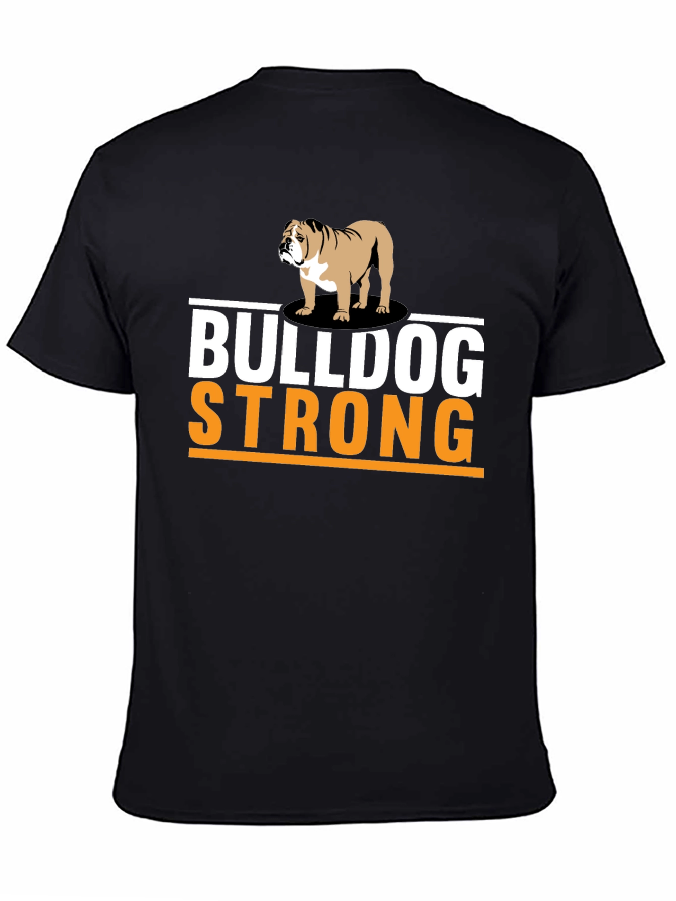 Bulldog Strong Graphic T-Shirt