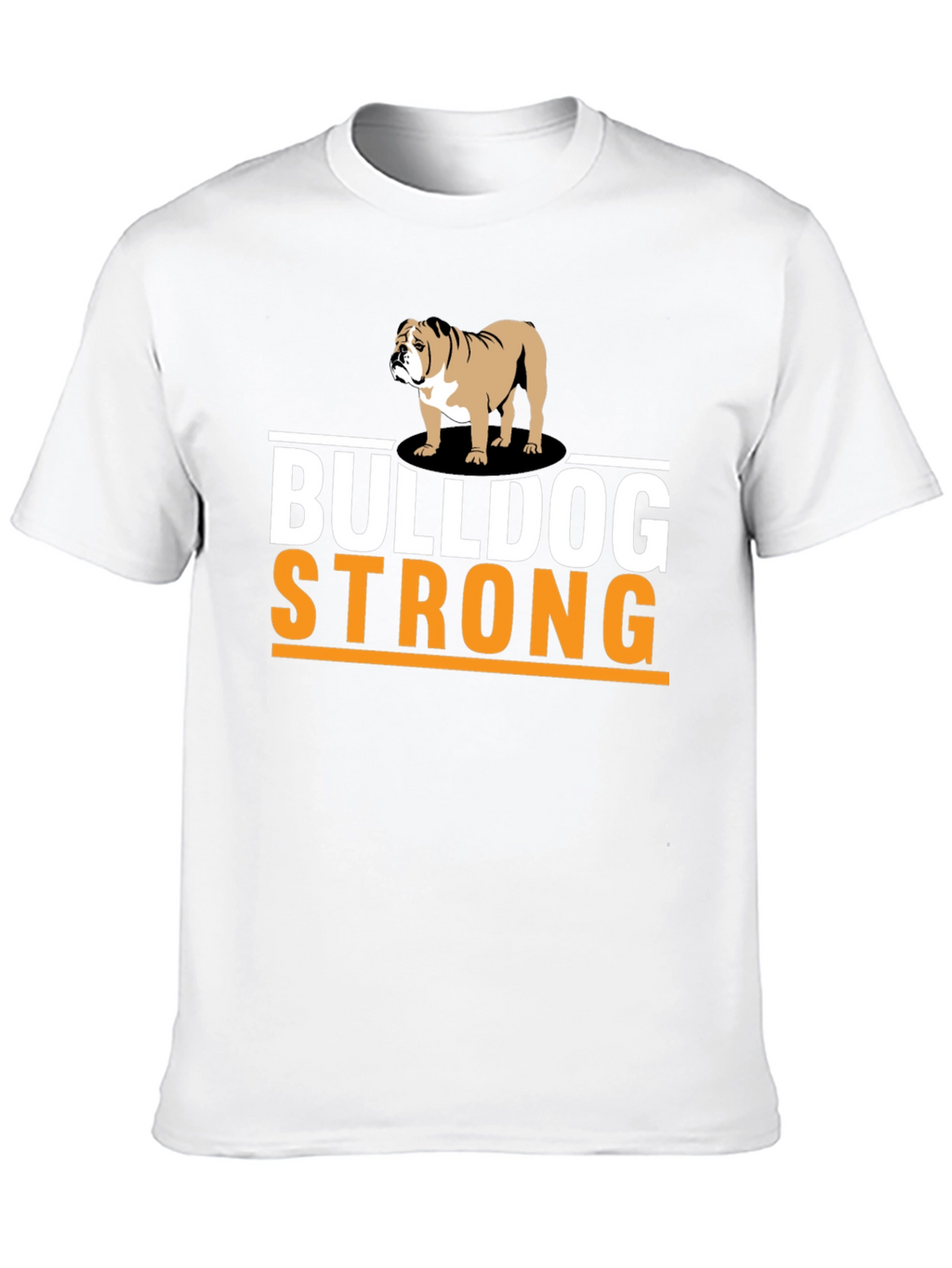 Bulldog Strong Graphic T-Shirt