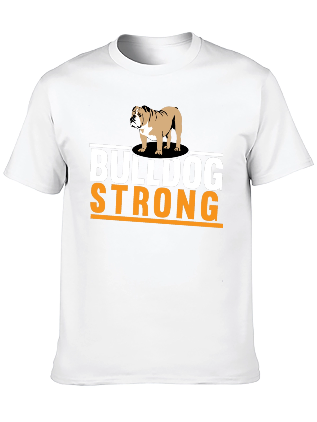 Bulldog Strong Graphic T-Shirt