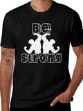Be Strong T-Shirt - Black Gym Tee