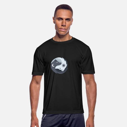 Yin Yang Wolfes Taoism Buddhism Spiritual Balance