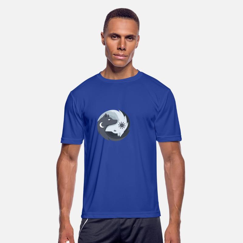 Yin Yang Wolfes Taoism Buddhism Spiritual Balance