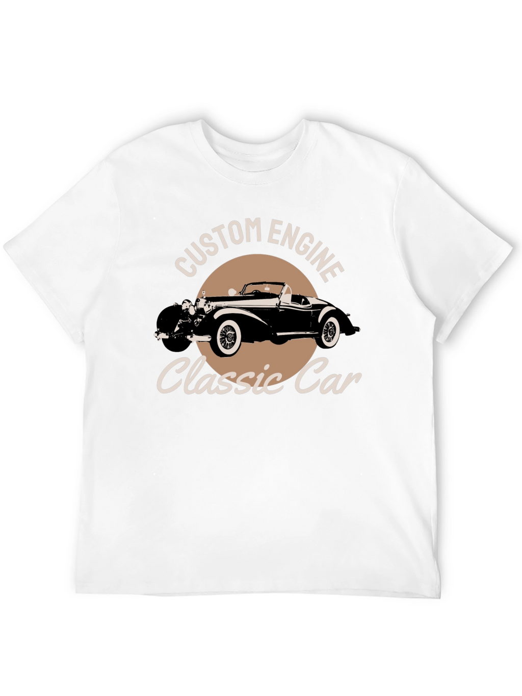 Classic Car T-Shirt - Custom Engine Tee