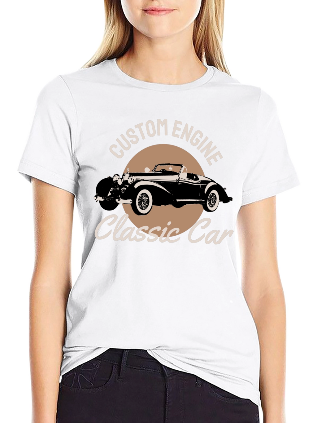 Classic Car T-Shirt - Custom Engine Tee