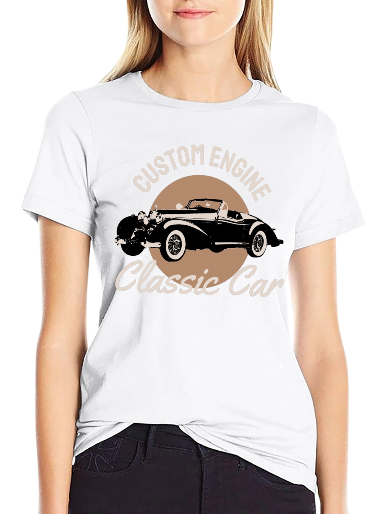 Classic Car T-Shirt - Custom Engine Tee