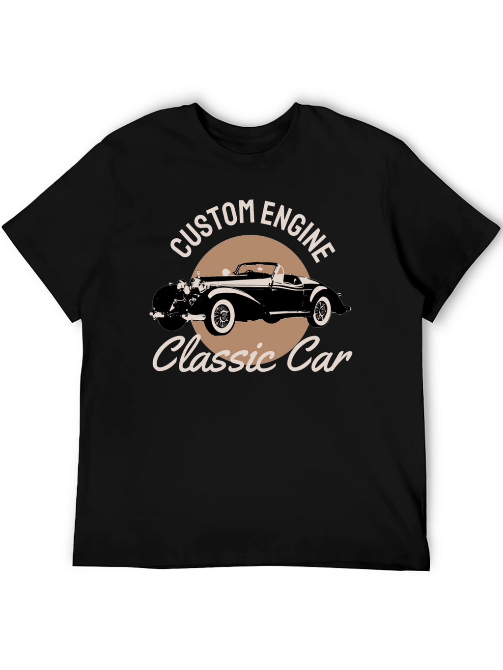 Classic Car T-Shirt - Custom Engine Tee