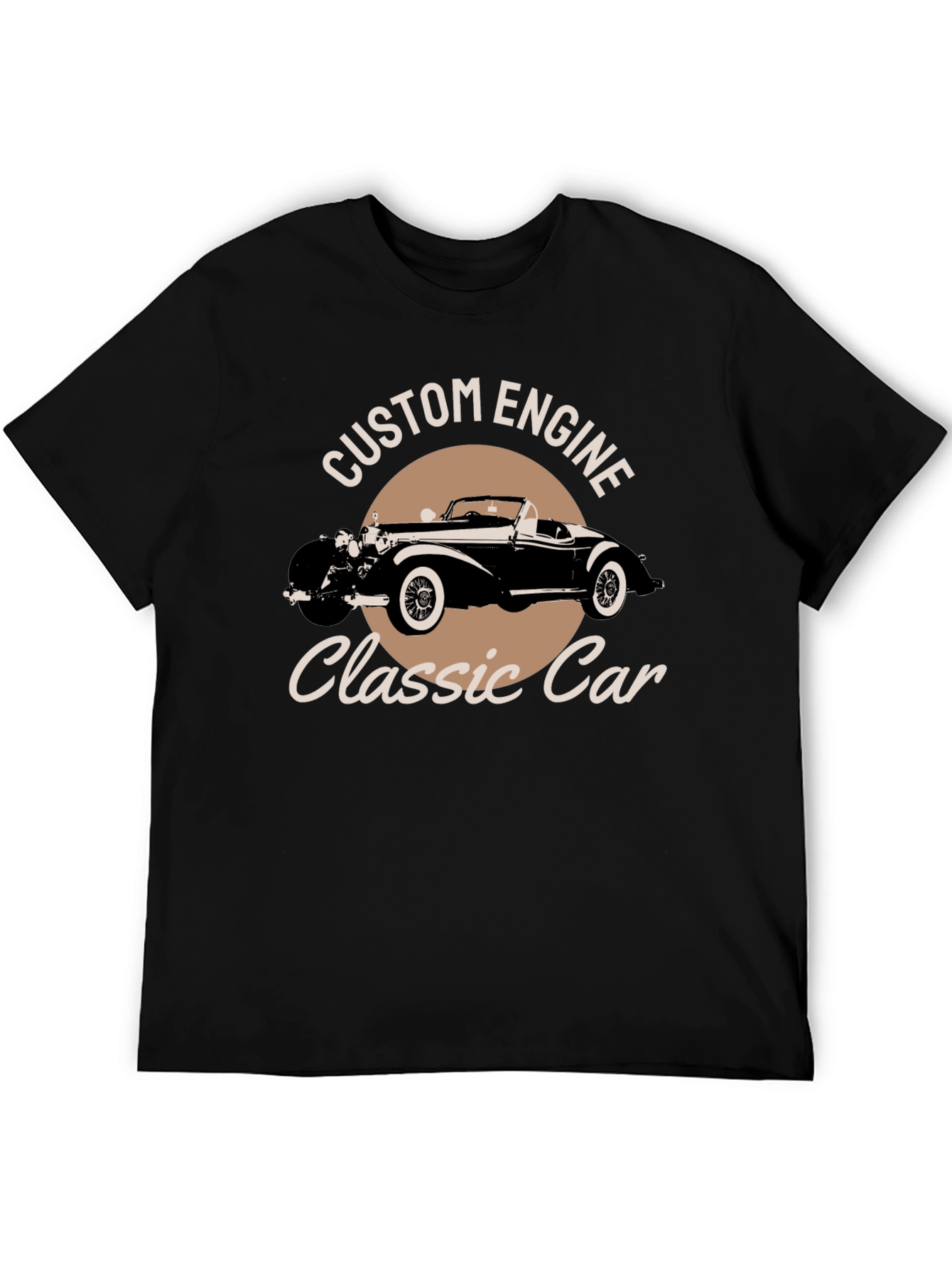 Classic Car T-Shirt - Custom Engine Tee