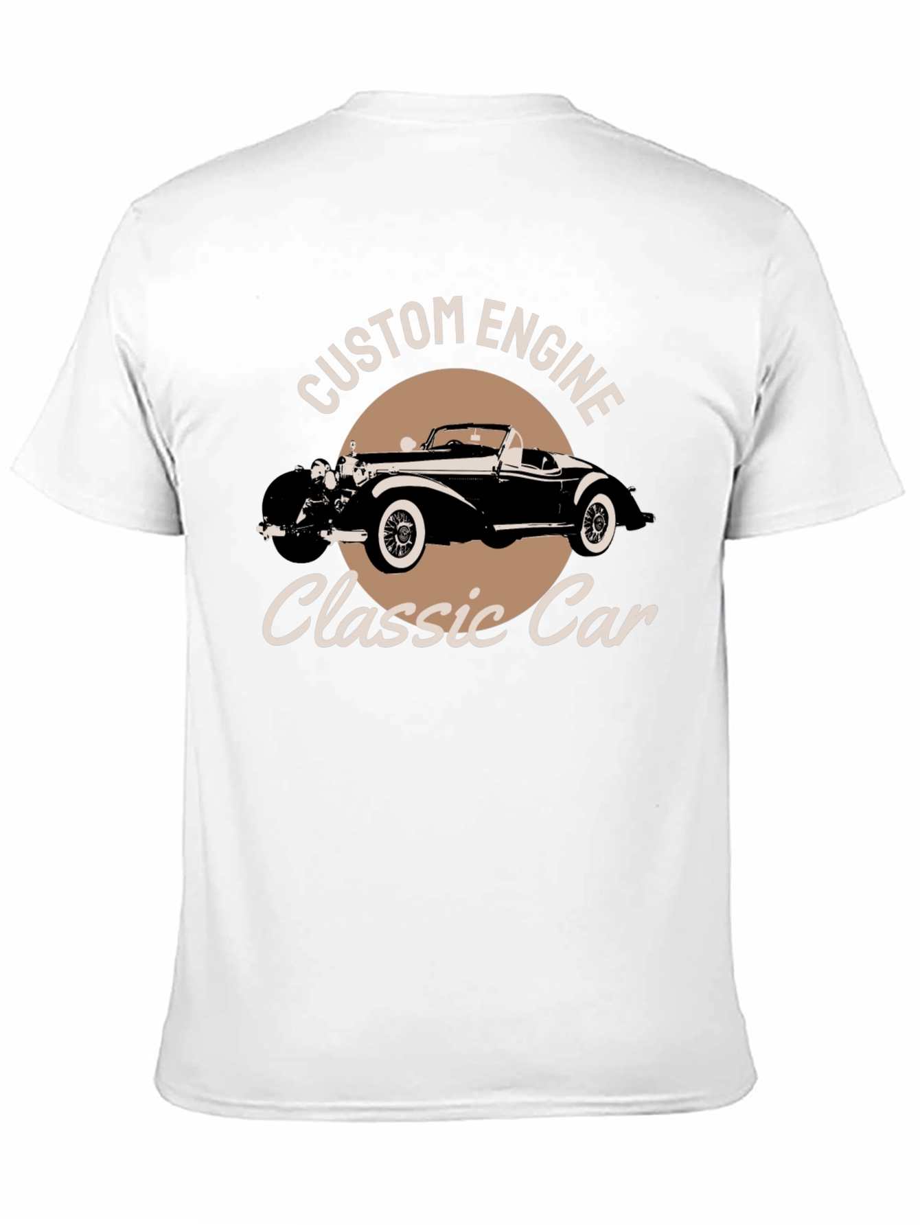 Classic Car T-Shirt - Custom Engine Tee