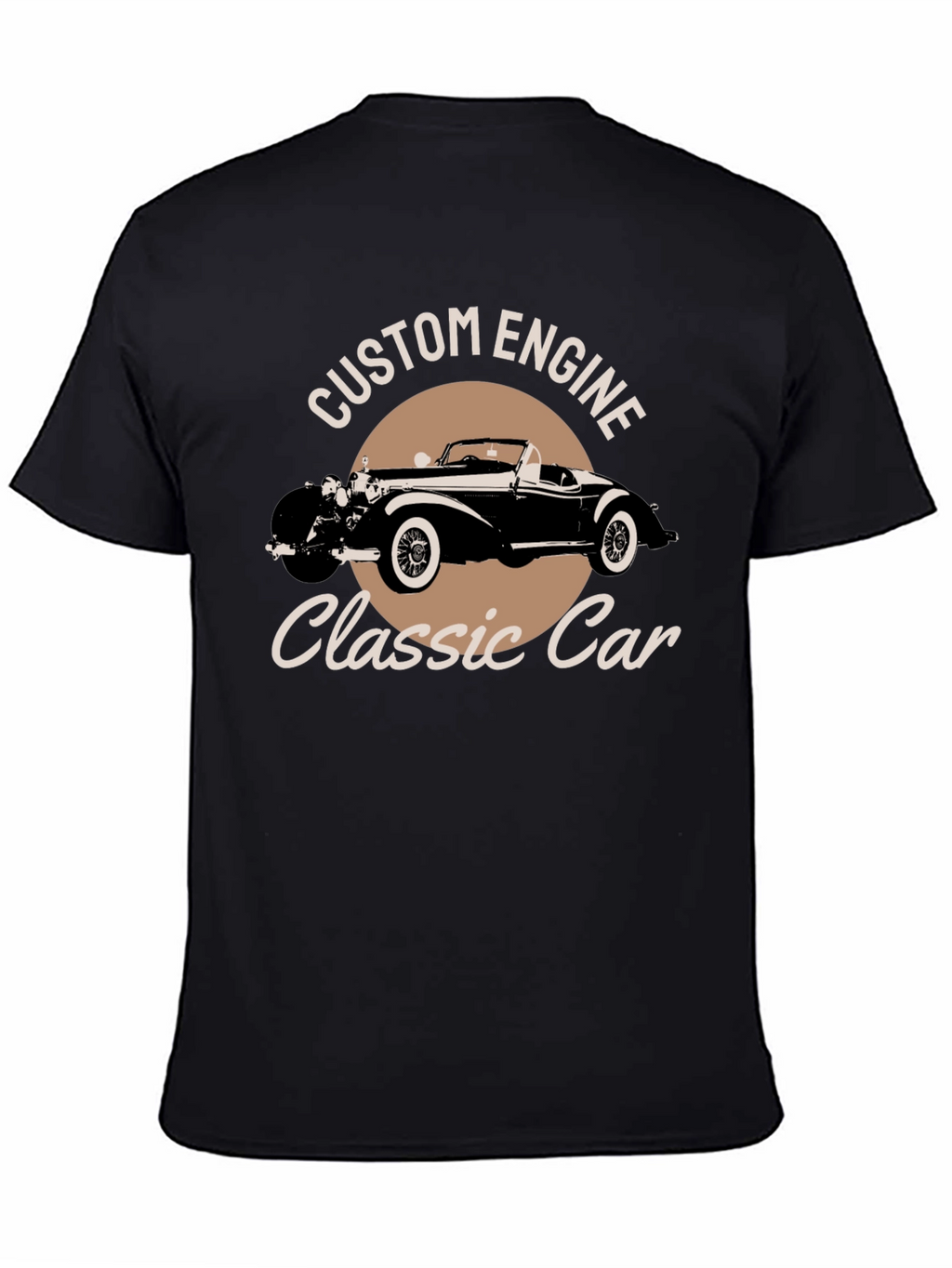 Classic Car T-Shirt - Custom Engine Tee