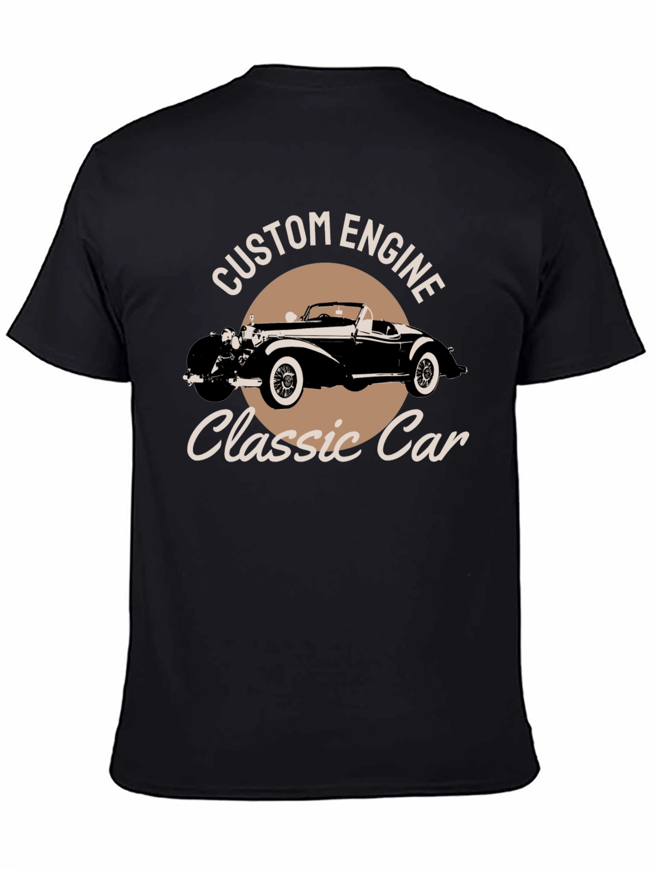 Classic Car T-Shirt - Custom Engine Tee