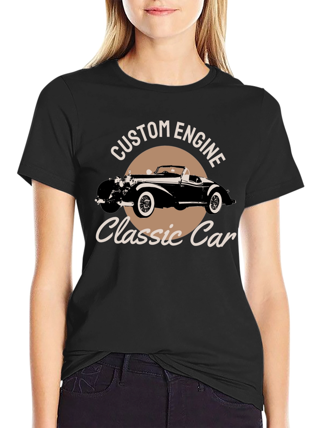 Classic Car T-Shirt - Custom Engine Tee