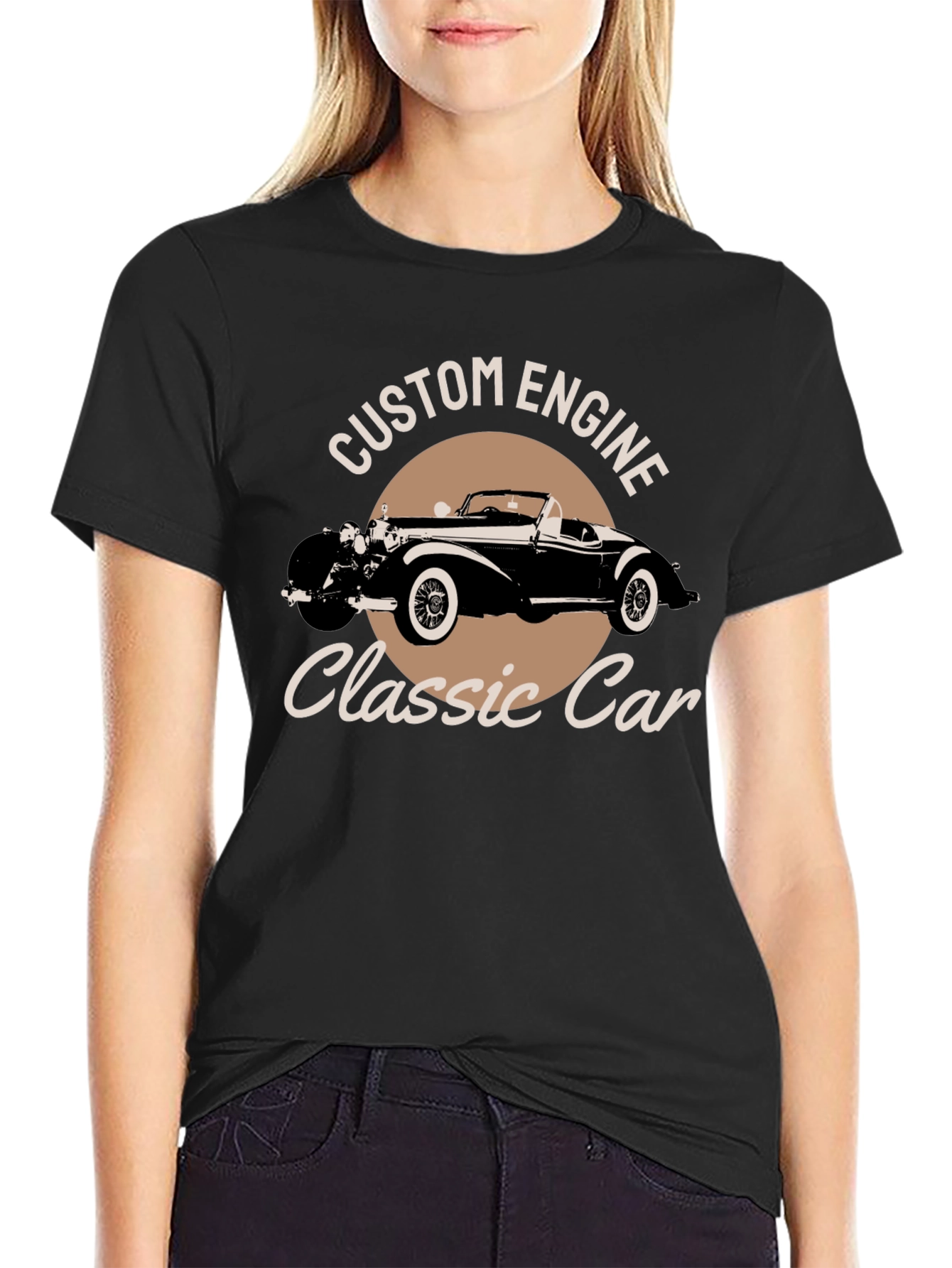 Classic Car T-Shirt - Custom Engine Tee