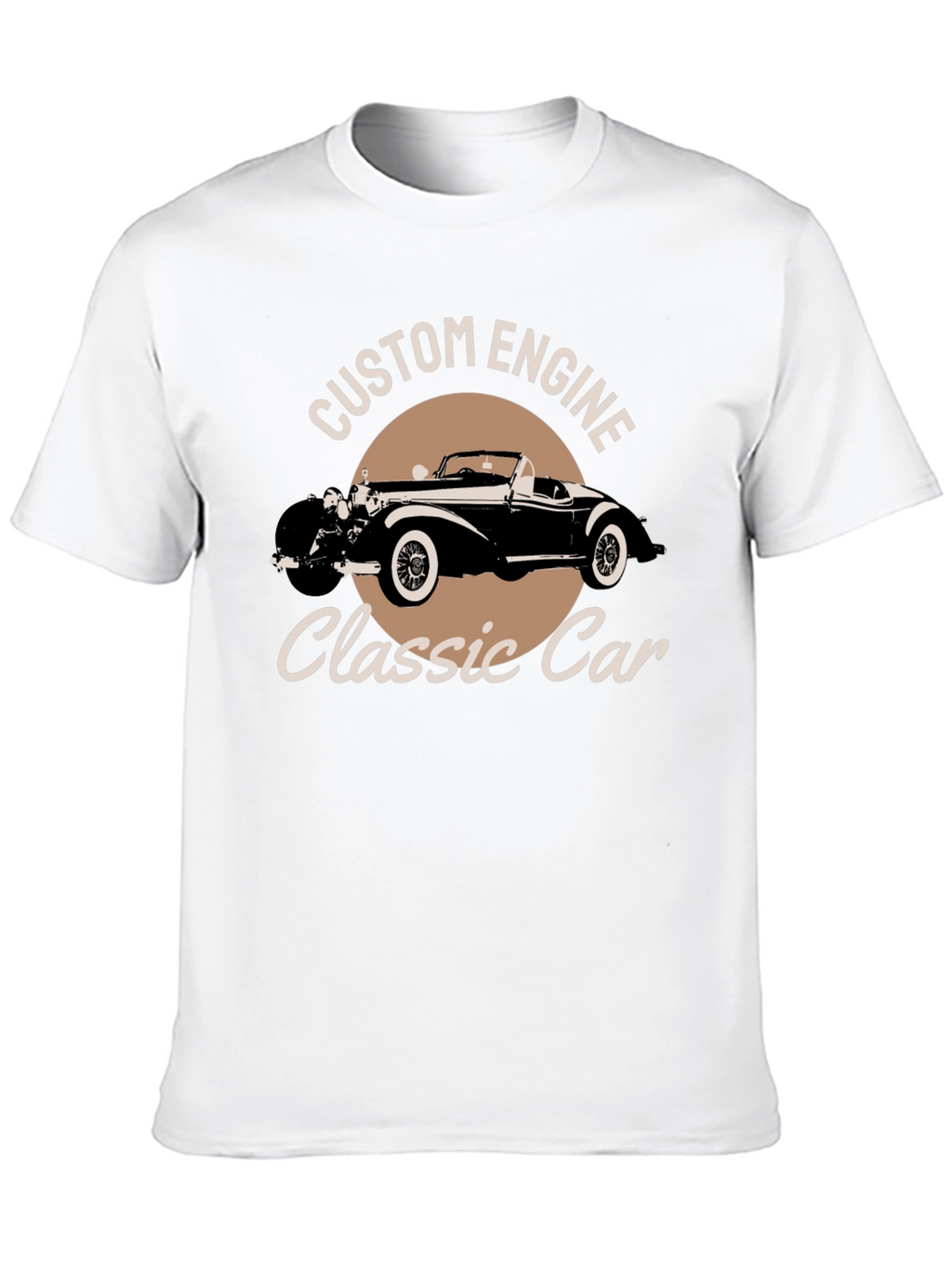 Classic Car T-Shirt - Custom Engine Tee