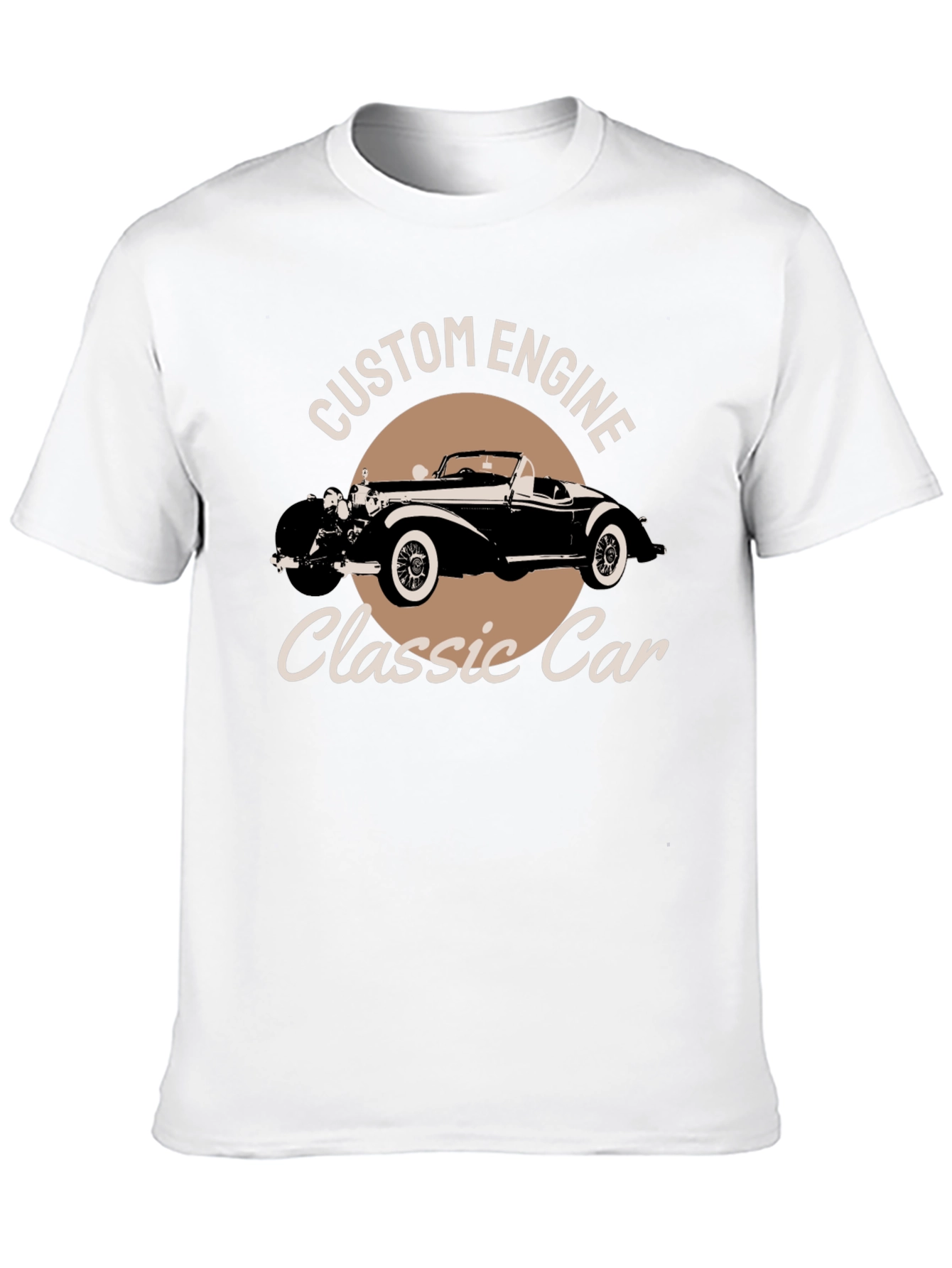 Classic Car T-Shirt - Custom Engine Tee