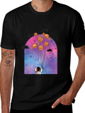 Astronaut Planets Graphic T-Shirt
