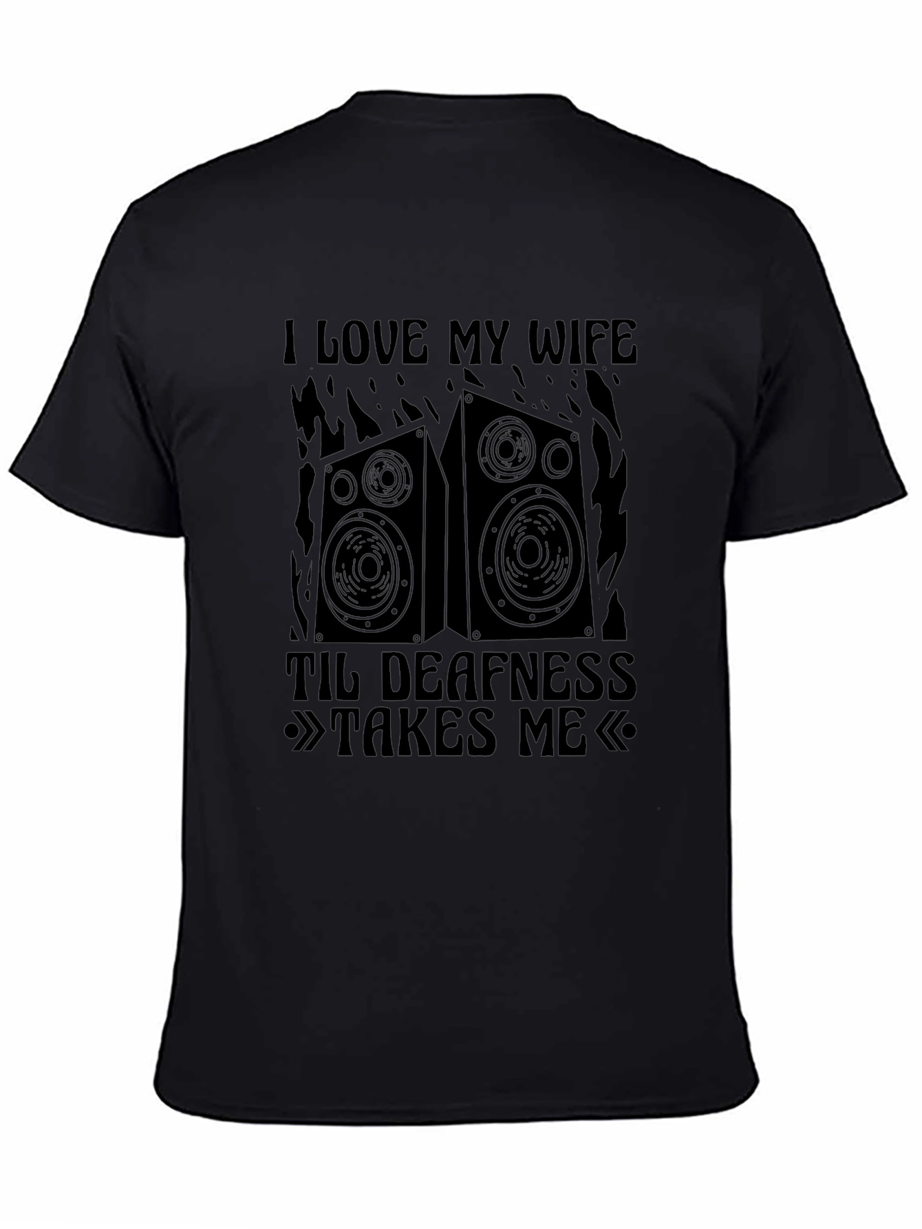 I Love My Wife Speaker Graphic Tee
